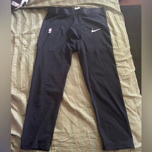 NBA Black Compression Leg Sleeves